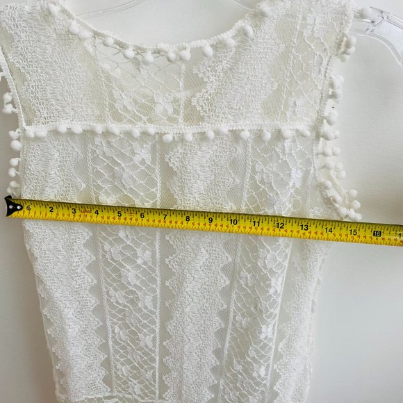 White lace camisole/tunic - Picture 4 of 5